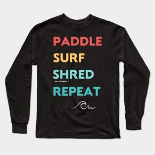 Surfing Routine Light Long Sleeve T-Shirt